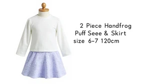 Handfrog Girls Puff Sleeve & Skirt 6-7 / 120cm - Picture 1 of 3