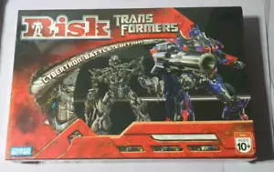 RISK TRANSFORMERS PARKER BROTHERS BOARD GAME CYBERTRON BATTLE EDITION NEW SEALED - Picture 1 of 3