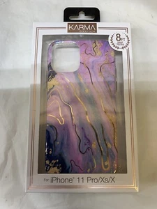 Karma Body Glove Protective Slim Case for Apple iPhone 11 Pro - Pink - Picture 1 of 2