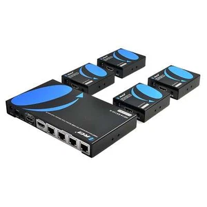 1080p 1x4 HDMI™ Extender Splitter (Loop) - 230ft (cat6)-HD14-EX132-K - Picture 1 of 5
