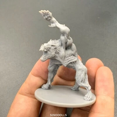 Zombicide Black Plague Wulfsburg Wolf Abomination Miniatures Board Game Rare  - Image 1 of 4
