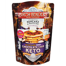 Birch Benders Mix Pancake Waffle Chocolate Chip Keto 10 oz (Pack Of 6)