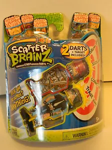 Surtido Scatter Brainz 2 dardos y objetivos incluidos. Edades 5+ Nuevo en paquete - Imagen 1 de 1