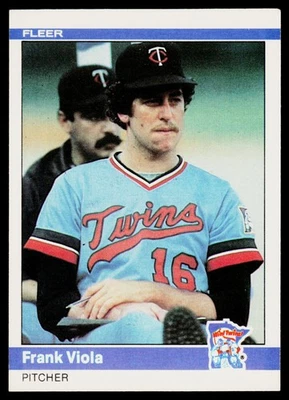 1984 Fleer #575 Frank Viola - VG - Image 1 of 2