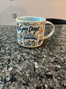STARBUCKS SAN DIEGO CALIFORNIA BEEN THERE SERIES COFFEE CUP MUG 14 OZ 2022 - Picture 1 of 6