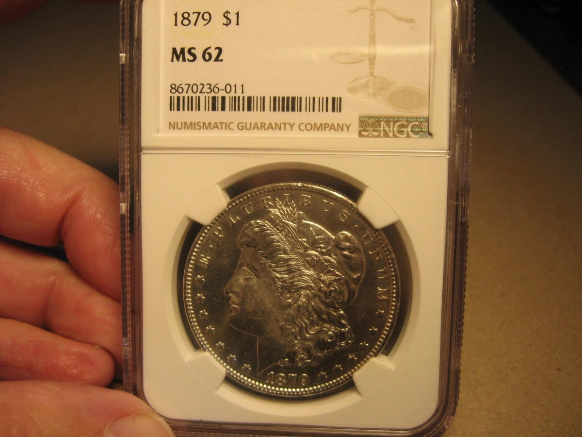 MS 62 Graded 1879 Year Morgan US Dollars (1878-1921) for sale | eBay