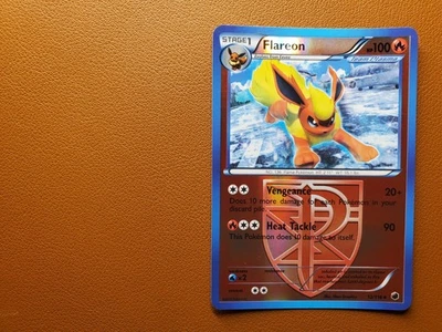 Flareon Team Plasma Reverse Holo 12/116 BW Plasma Freeze 2013 Pokémon Card LP NM - Image 1 of 2