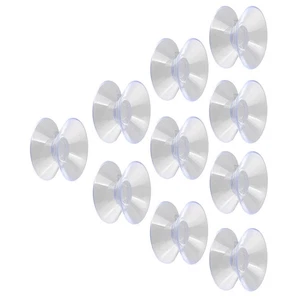 10 Pcs 30 mm Double Sided Cups Transparent Pads for Hold - Picture 1 of 12