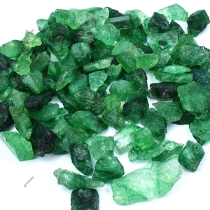 Enorme lotto grezzo colombiano naturale smeraldo verde 160 ct pietre preziose sfuse - Foto 1 di 11
