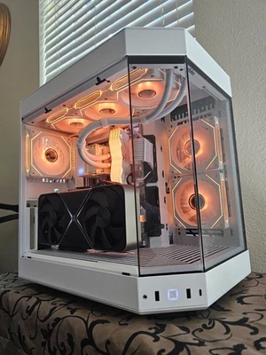 Custom Gaming PC - AMD Ryzen 7 9800X3D, RTX 5080, 32GB DDR5, 1TB NVME, Hyte Y70 - Image 1 of 4