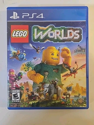 Lego Worlds (Sony Playstation 4, 2017) PS4 - Complete CIB - TESTED & Working ! - Image 1 of 3