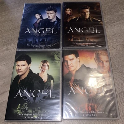 NEW Angel TV Series DVD Sets  Season 2 3 4 5 LOT David Boreanz Dark Fantasy Goth - Image 1 of 4