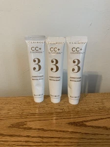 3 Clairol CC + Color-seal Step 3 Conditioner 1.86 Fl Oz Each Nice & Easy LOT New - Picture 1 of 4
