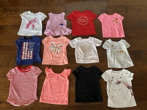 Little Girls T-Shirts Lots/Bundle Of 12. Size 5T - Picture 1 of 7
