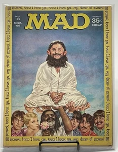 Vintage EC Mad Magazine #121 1968 The Beatles - Picture 1 of 1