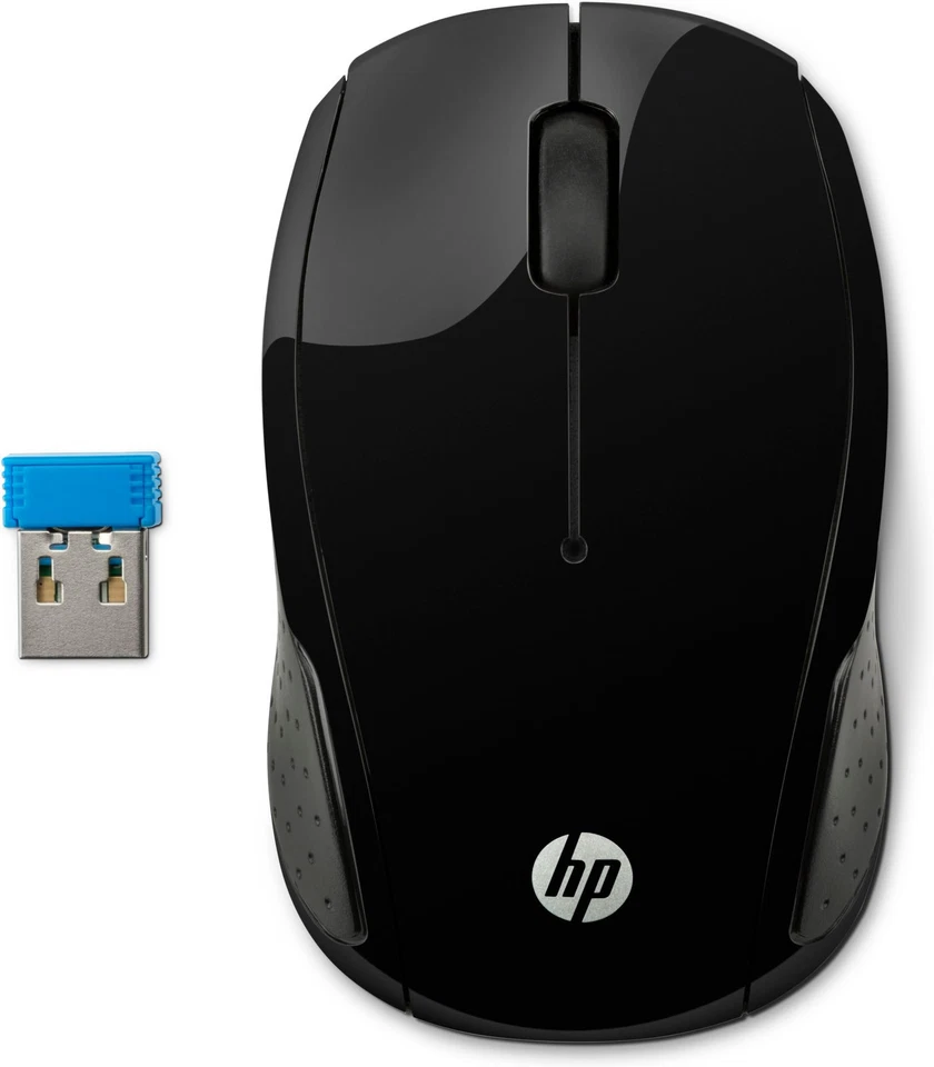 HP X6W31AA#ABB 200 Black Wireless Mouse - Image 1 of 1