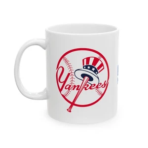 New York Yankees Mug – MLB Baseball Coffee Cup 11oz Gift for Yankees Fans - Picture 1 of 5