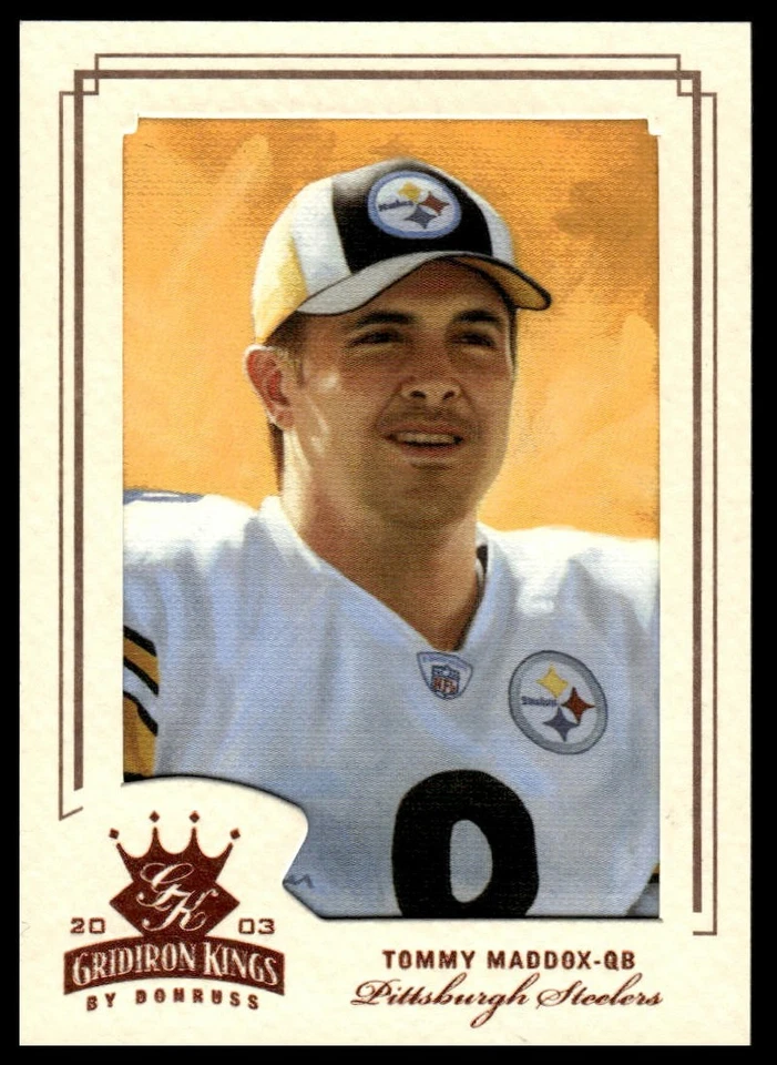 2003 Donruss Gridiron Kings #76 Tommy Maddox Bronze - Image 1 of 2