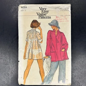 Chaqueta Top Vogue 9223 Muy Fácil Falsa Humo Sin Cortar Talla 12 - Imagen 1 de 4