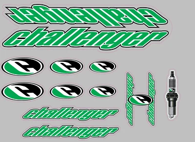 Juego de calcomanías S&M Bikes Challenger BMX Foto 1 de 4