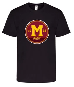 Indios de Mayagüez Puerto Rico Baseball Men's T-shirt Crew Neck 100% Cotton - Picture 1 of 4