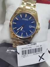 Citizen Eco-Drive Men's Peyten Gold Stainless Steel Watch 41MM BM7532-54L