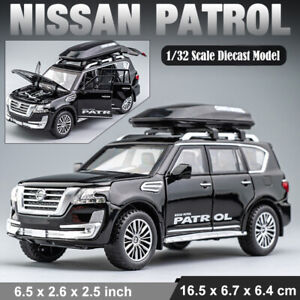 1/32 Nissan Patrol Diecast Model Car Toy Collection Sound Light Kids Gift Toy