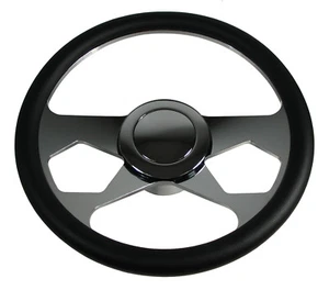 NUEVO KIT VOLANTE SOUTHWEST SPEED 14",REVOLUTION, CON BOTÓN BOCINA, ADAPTADOR BUJE - Imagen 1 de 3