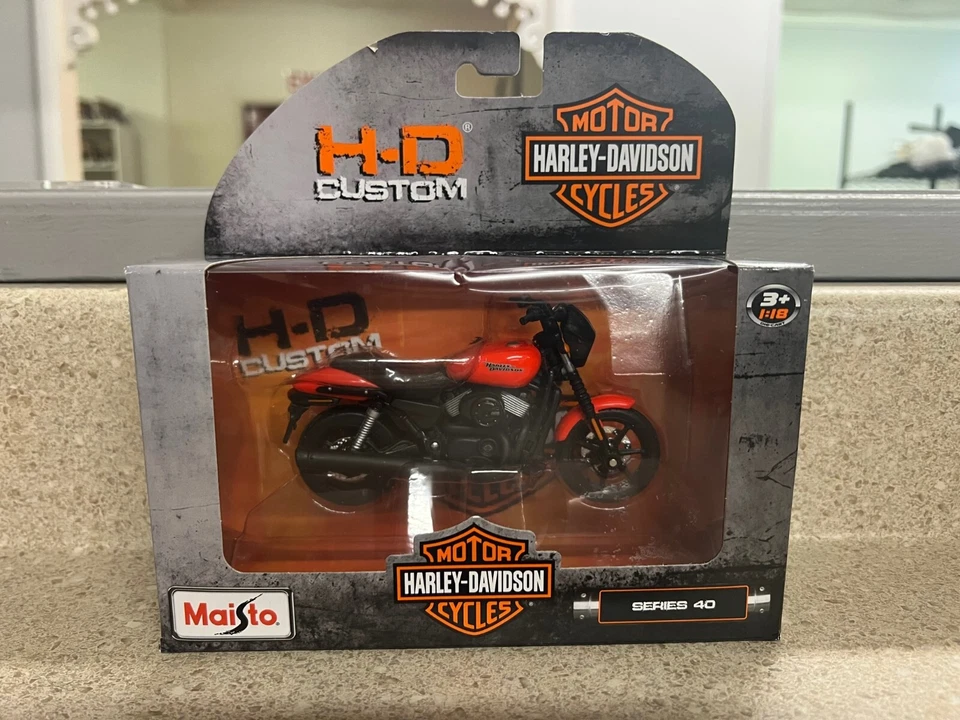 Maisto Harley-Davidson Street 750 Diecast Motorcycle 1 18 Scale Series 40