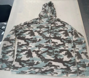 Rue 21 Woman’s Small Camouflage Hooded Long Sleeve Pullover - Picture 1 of 2