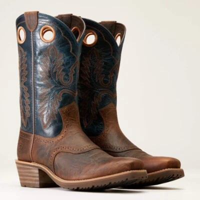 New Men's Ariat 10046831 Hybrid Square Toe Western Boots - Image 1 of 4