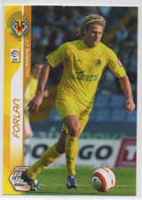 DIEGO FORLAN VILLARREAL PANINI MEGACRACKS 2006 07 BASE CARD