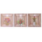 Removable Wall Sticker PVC 3D Flower Bouquet Vases 3D Flowers Vase  Bedroom