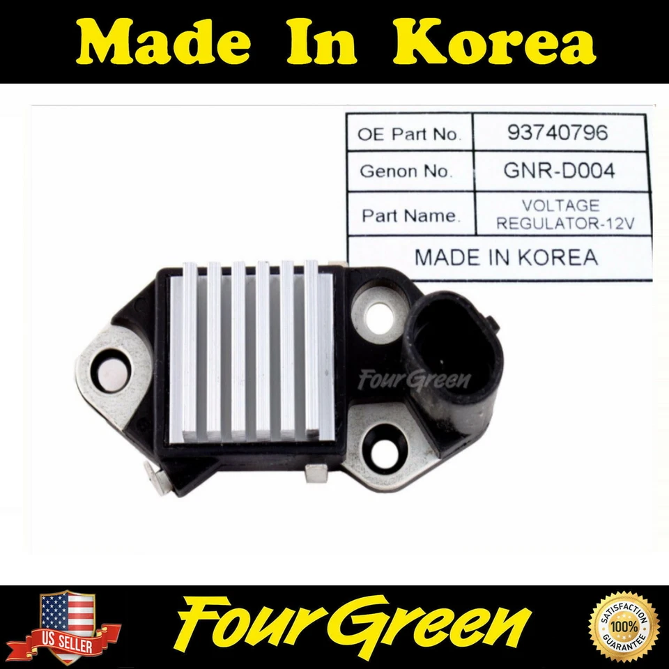 Regulador de voltaje del alternador para Chevrolet Spark (Daewoo Martiz) [93740796] Foto 1 de 1