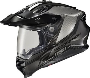 Scorpion EXO-XT9000 Carbon Trailhead Dual Sport Helmet Phantom - Picture 1 of 5
