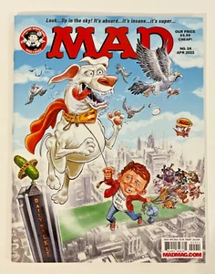 MAD Magazine #24 April 2022 Look…Up in the sky! It’s absurd… It’s Insane… It’s - Picture 1 of 6