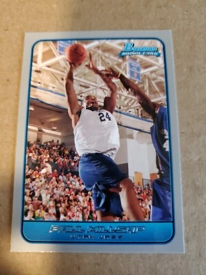 2006-07 Bowman Draft Picks & Stars Silver /379 Paul Millsap RC Jazz !!! - Image 1 of 2