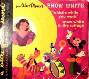 SANDPIPERS / MITCH MILLER - Whistle While You Work Little Golden D2B Walt Disney - Imagen 1 de 6