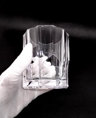 NACHTMANN~ASPEN~Vidrio Lowball de cristal de plomo~Whisky~Vieja moda~Bourbon~3 7/8"x3" Foto 1 de 4
