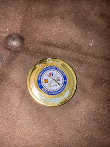 UNITED STATES NAVAL STATION GREAT LAKES CHALLENGE COIN - Picture 1 of 4