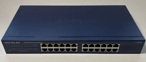 (USED/TESTED ) NETGEAR JGS524 v2 PROSAFE 24 PORT GB UNMANAGED NETWORK SWITCH  - Picture 1 of 7