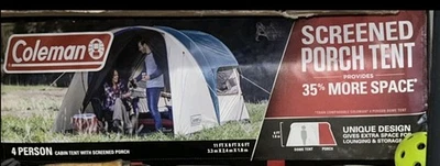 Tienda coleman 4 personas tienda porche blindada Foto 1 de 2