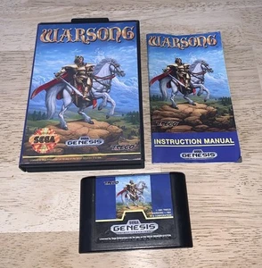 Warsong Boxed And Complete Sega Genesis Mega Drive Game Langrisser - Picture 1 of 4