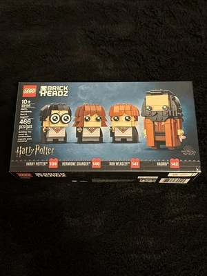 Lego 40495 BrickHeadz Harry Potter: Harry, Hermione, Ron & Hagrid - New Sealed - Image 1 of 4