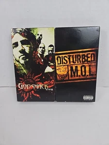 Godsmack - Live (VHS, 2001) The Centrum Center in Worchester + M.O.L. Disturbed - Imagen 1 de 15