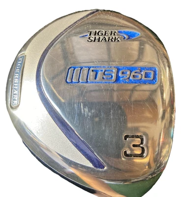 Tiger Shark TS360 3 Wood 15* RH Ladies Graphite 41" Stock Grip HC Nice Condition - Image 1 of 4
