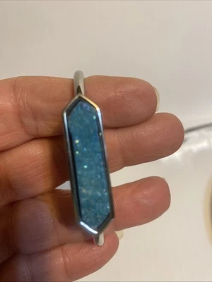 Brazalete Brazalete Kinsley Armelle Cuarzo Azul Druzy Descatalogado Foto 1 de 3