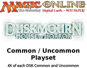 MTGO Magic Online DSK Duskmourn 4x Common/Uncommon Playset 784 Karten - Bild 1 von 4