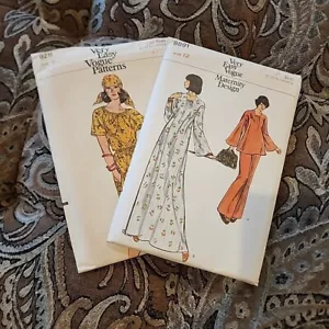 Very Easy Vogue " Schnittmuster Vintage 9211 8891 Gr. 12 ungeschnitten Umstandsmode 1974 - Bild 1 von 9