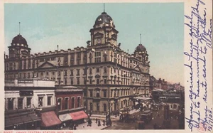 Postkarte - Eisenbahn - Grand Central Station - New York City - unbespielt - Bild 1 von 2